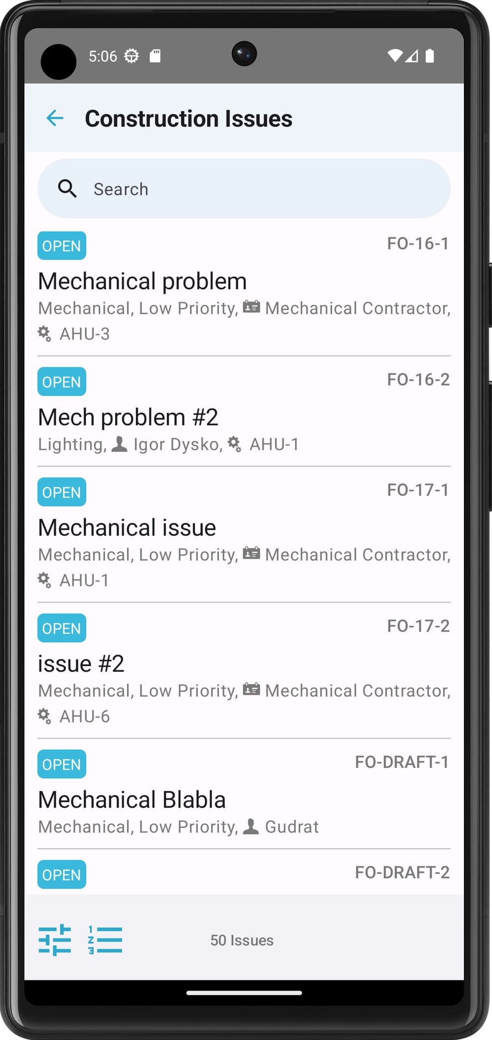 Platforma pro týmovou práci na projektech