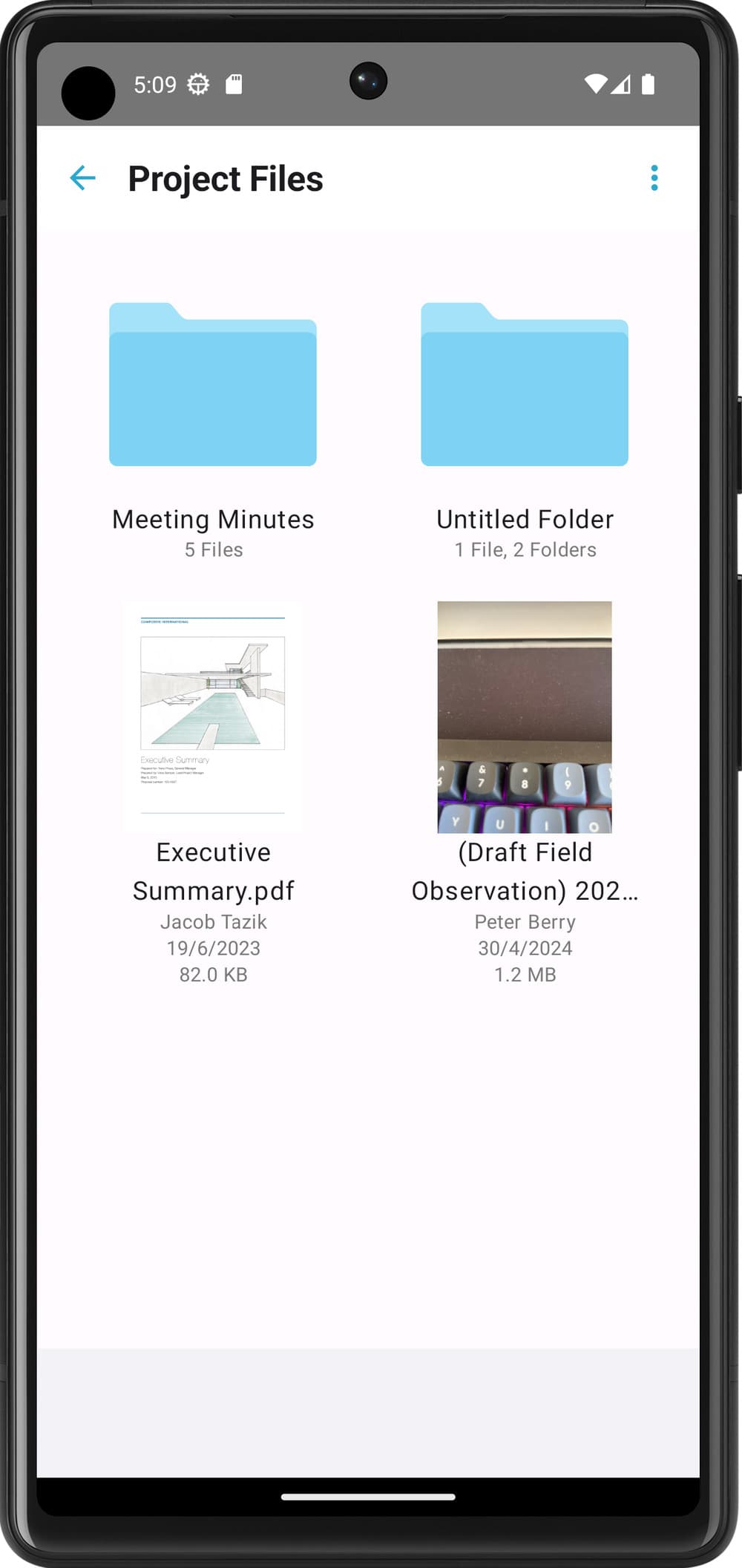 Platforma pro týmovou práci na projektech